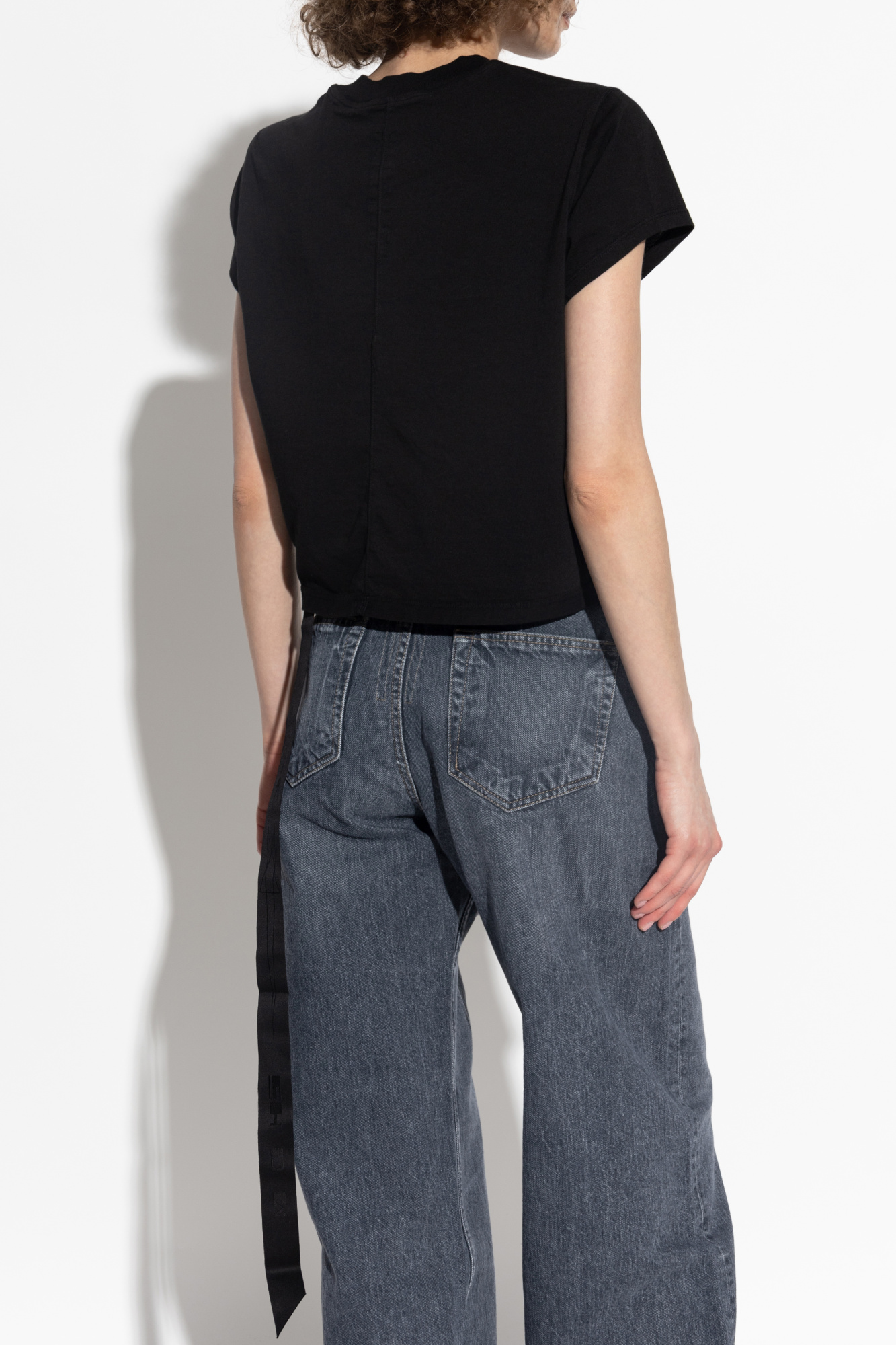 Black Small Level T T-shirt Rick Owens DRKSHDW - Vitkac GB